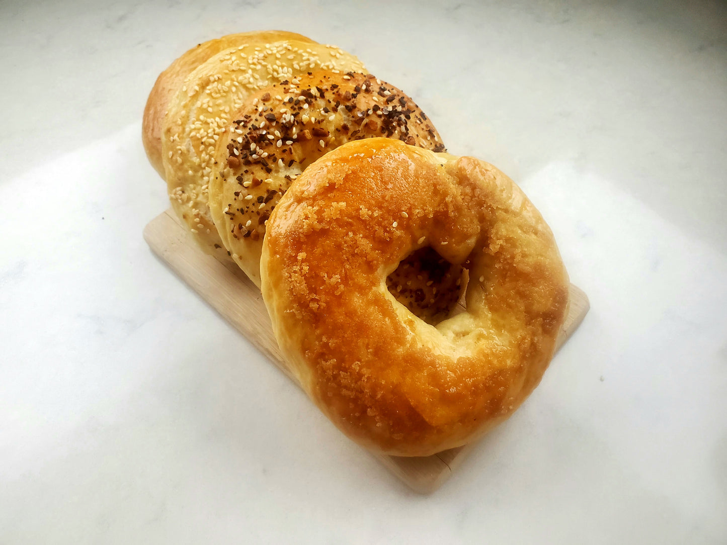 Sourdough Bagels